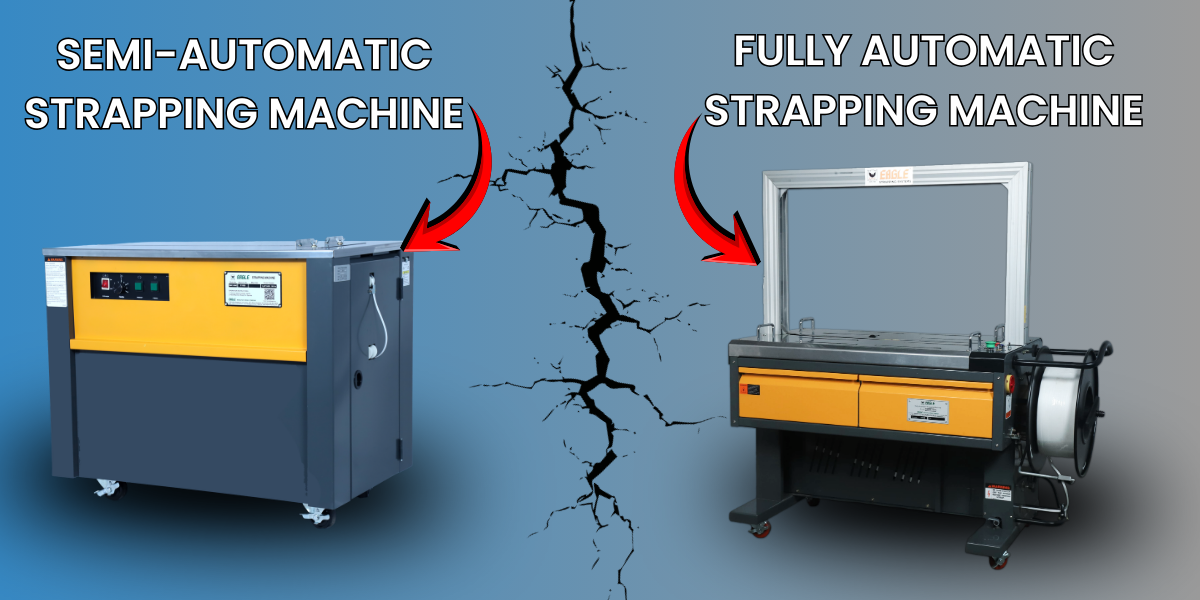 Differences between Semi-Automatic and Fully Automatic Strapping Machines